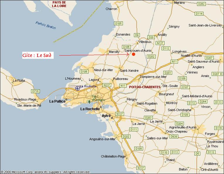 la rochelle, le de R, le d'Aix, le d'Olron, Venise Verte, Niort, Royan